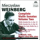 M.Weinberg: Complete Violin Sonatas Vol.2