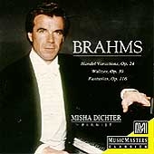 Brahms: Waltzes for Piano Op 39, etc / Misha Dichter