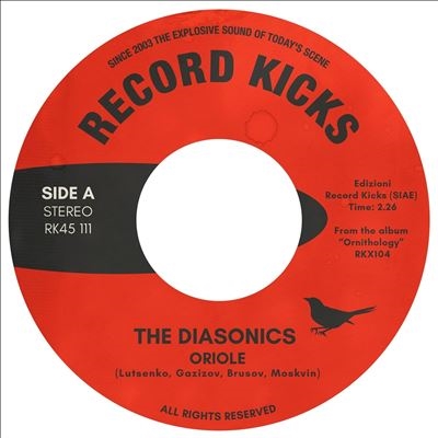 The Diasonics/Oriole / Chickadee/Transparent Vinyl[RK45111LPC1]