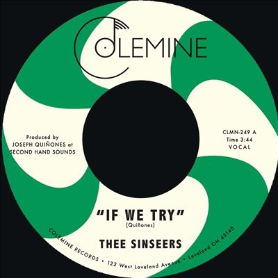 Thee Sinseers/If We Try / Give It Up You Fool/Random Vinyl[CLMN249C1]