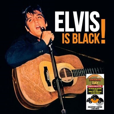 ELVIS IS BLACK! 3枚組アナログレコード Elvis Presley/Elvis Is Black＜限定盤/Colored Vinyl＞