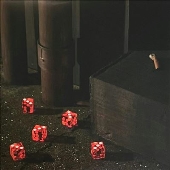 Five Dice, All Threes＜Red & Black Splatter Colored Vinyl＞