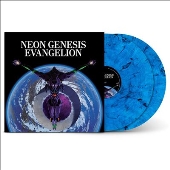 Neon Genesis Evangelion: Original Series Soundtrack＜Translucent Blue Adorned with Ethereal Black Smoke Vinyl＞