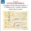 R.S.ブリンドル: ギター独奏のための作品全集 第1集