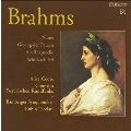 Brahms: Nanie Op.82, Gesang der Parzen Op.89, Alto Rhapsody Op.53, etc / Robin Ticciati, Bamberg Symphony Orchestra, etc