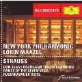 R.STRAUSS:DON JUAN OP.20/DEATH & TRANSFIGURATION OP.24/SALOME'S DANCE OF THE SEVEN VEILS/ETC:LORIN MAAZEL(cond)/NYP