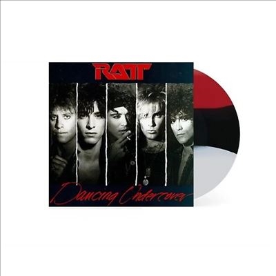 Ratt/Dancing Undercover��Red, Black &White Stripe Vinyl��[3868000]