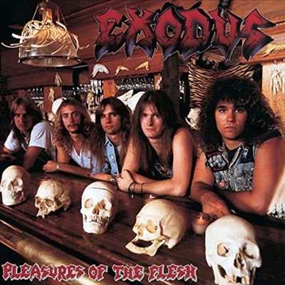 Exodus／Pleasures Of The Flesh LP 国内盤レコードExodus–Pleasu - 洋楽