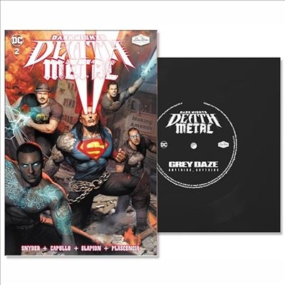 Grey Daze/Anything, Anything (DC - Dark Nights： Death Metal Version) ［ソノシート(Flexi Disc)+Magazine］[LVR01522]