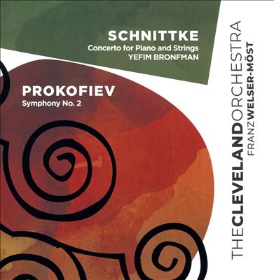 シュニトケ: ピアノと弦楽のための協奏曲、プロコフィエフ: 交響曲第2番