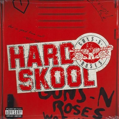 ガンズ Guns N Roses Hard Skool 7inch. レコード - 洋楽