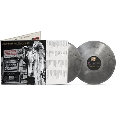 Lydia Pense/Live at the Fillmore West 30th June 1971/Silver &Black Marble Vinyl[RENA120801]