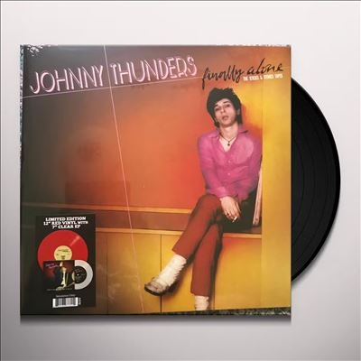 Johnny Thunders/Finally Alone LP+7inchϡ/Red &White Vinyl[CLE37621]