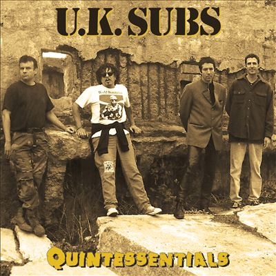 U.K. Subs/QuintessentialsYellow &Black Splatter Vinyl[CLE39251]