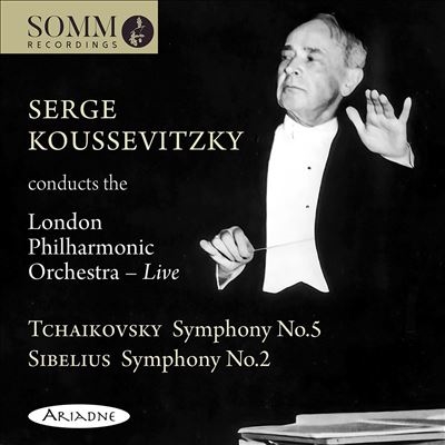 Serge Koussevitzky conducts the London Philharmoonic Orchestra: Tchaikovsky, Sibelius