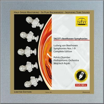 TACETs Beethoven Symphonies Nos. 1 - 9: Complete Edition