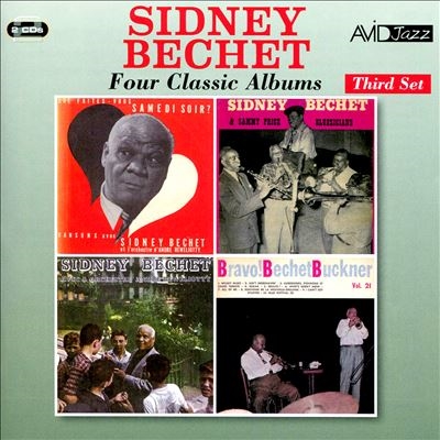 Sidney Bechet/Four Classic Albums (Que Faites - Vous Samedi Soir?/Sidney Bechet With Sammy Prices Bluesicians/Sidney Bechet With Andre Reweliotty And His Orchestra/Bravo! Sidney Bechet And Teddy Buckner)[AMSC1407]