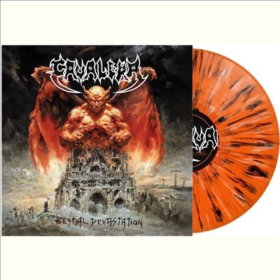 Bestial Devastation＜Orange, Black & White Splatter Vinyl＞