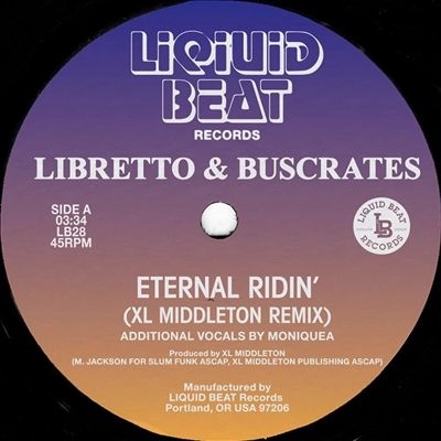 Libretto/Eternal Ridin' (Xl Middleton Remix) Ft. Moniquea B[LQBT287]