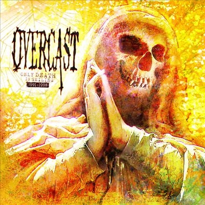 Overcast/Only Death Is SmilingRed/Black Splatter Vinyl[BT061]