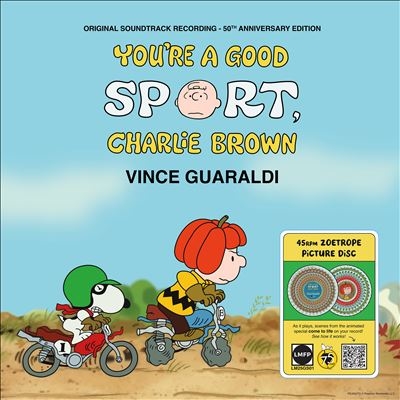 Vince Guaraldi/You're A Good Sport, Charlie Brown (50th Anniversary Edition)/Zoetrope Vinyl[LM25GS01]