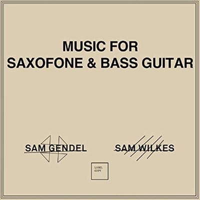 Music for Saxofone & Bass Guitar Music for Saxofone & Bass Guitar
