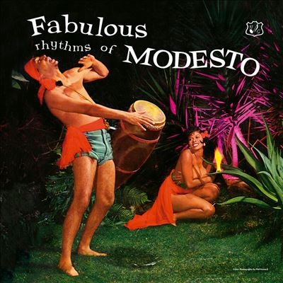 Modesto Duran/Fabulous Rhythms of Modesto/Opaque Dark Red Vinyl[NUM606LPC2]