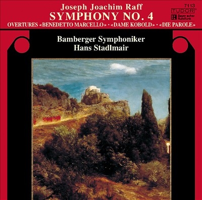 Х٥륯/Joseph Joachim Raff Symphony No.4 Overtures[TUDOR7113]