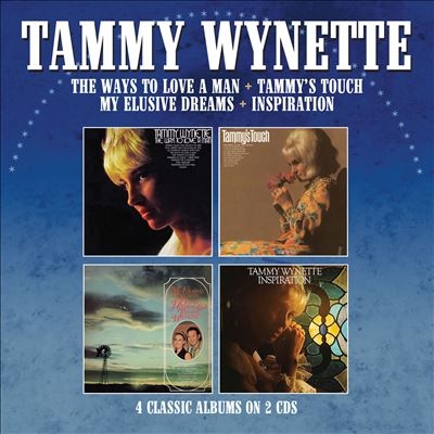 Tammy Wynette/The Ways To Love A Man/Tammy's Touch/My Elusive Dreams/Inspirations 4 Albums On 2CDs[MRLL106D]
