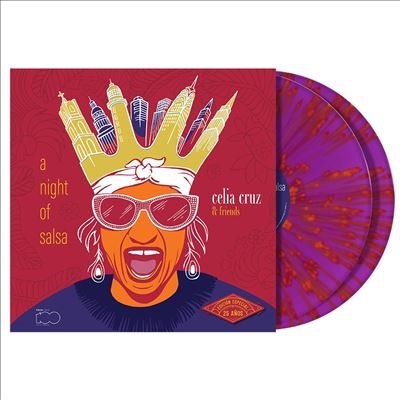 Celia Cruz/A Night Of Salsa (25th Anniversary Edition)/Magenta Splatter Vinyl[UML1671741]