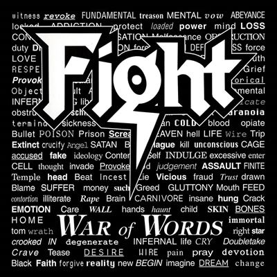 FIGHT レコード　war of words　judas  priest