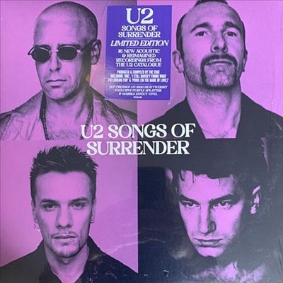 U2/Songs Of Surrender＜限定盤/Purple Marble Splatter Vinyl＞