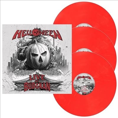 2025新発 Helloween/Live At Budokan＜限定盤/Budokan Marbled Red ミュージック