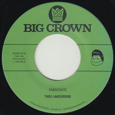 Thee Lakesiders/Parachute / Parachute (Instrumental)/Transparent Green Vinyl[BCR024LPV2C1]