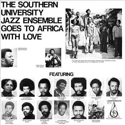 The Southern University Jazz Ensemble/Goes to Africa With Love[NA5244LP]