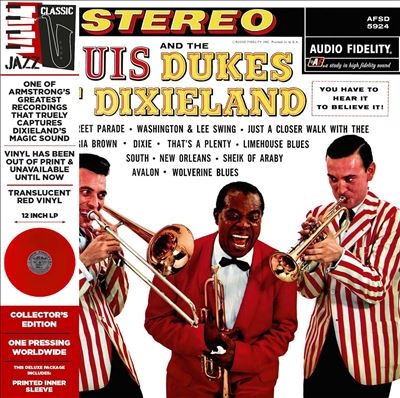 Louis Armstrong and the Dukes of Dixieland (Audio Fidelity)<限定盤/Red Vinyl> Louis Armstrong and the Dukes of Dixieland (Audio Fidelity)<限定盤/Red Vinyl>