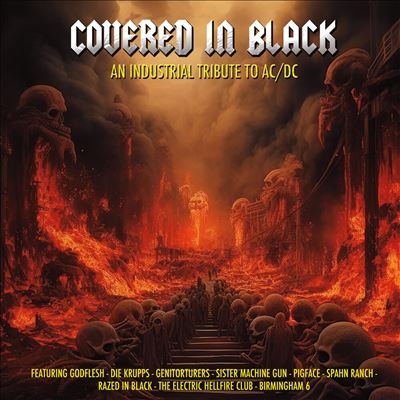 Covered In Black Industrial Tribute To AC/DC/Red Vinyl[CLO4759LP]