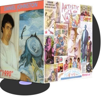 レコードLP盤輸入盤USOArtistic Vice / Daniel Johnston LP レコード