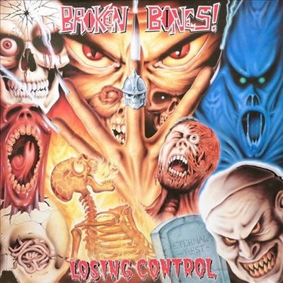英LP Broken Bones Losing Control (Blue Vinyl) HMRLP133BLUE HEAVY L RECORDS 未開封 /00260 Broken Bones/Losing Control＜限定盤/Blue Vinyl＞