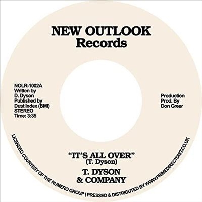 T.Dyson &Company/It's All Over/First Time[NONE]