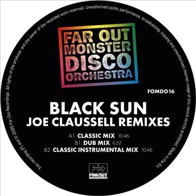 Black Sun (Joaquin Joe Claussell Sacred Rhythm Remixes)＜RECORD STORE DAY対象商品＞
