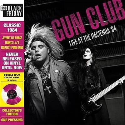 The Gun Club/Live At The Hacienda '84/Quattro Purple &White Splatter Vinyl[UK3700477835330]