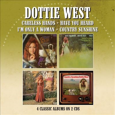 Dottie West/Careless Hands / Have You Heard / I'm Only A Woman / Country Sunshine - Four Albums On 2CDs[MRLL113D]
