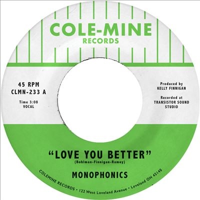 Love You Better / The Shape Of My Teardrops＜限定盤/Opaque Natural Vinyl＞
