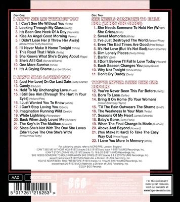 TOWER RECORDS ONLINE㤨Conway Twitty/I Cant See Me Without You/I Cant Stop Loving You/She Needs Someone To Hold Her (When She Cries/Youve Never Been This Far[BGOCD1525]פβǤʤ1,445ߤˤʤޤ