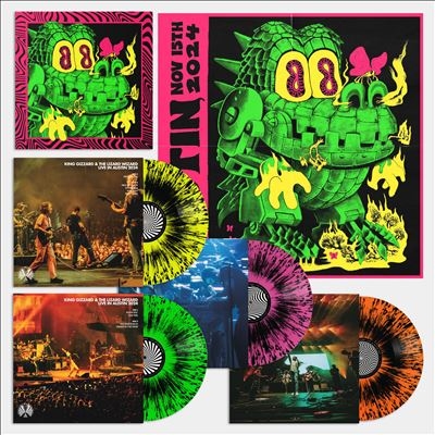 King Gizzard &The Lizard Wizard/King Gizzard - Live In Austin '24�������/Neon Splatter Vinyl��[RVRB100WIDE]