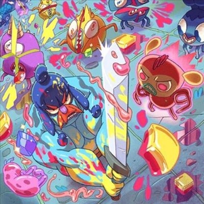 Sam Webster/Grindstone＜Jorji Blue/Creep Blood Splatter Vinyl＞[850021640255]