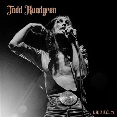 Todd Rundgren/Live In NYC '78Gold Vinyl[CLO4574LP]
