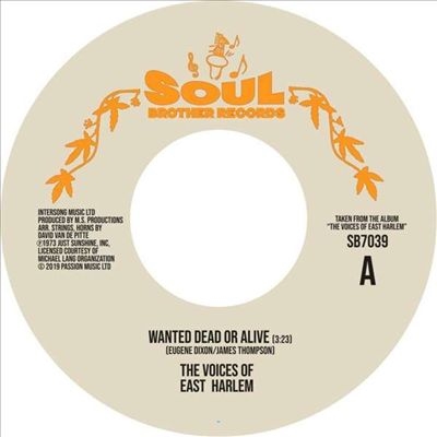 Voices Of East Harlem/Wanted Dead Or Alive/Can You Feel It[SB7039]
