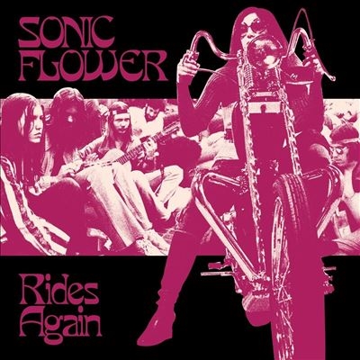 SONIC FLOWER/Rides Again (Alternate Cover)White Black Vinyl[HVPH152E1]